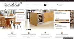 Desktop Screenshot of en.eurocave.com